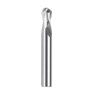 2 Flutes Solid Carbide Ball Nose End Mill for Aluminum Machining