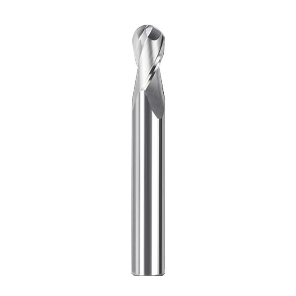 2 Flutes Solid Carbide Ball Nose End Mill for Aluminum Machining