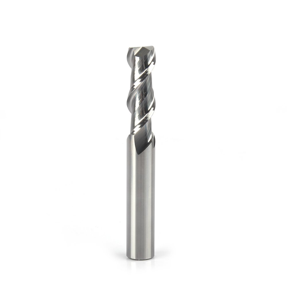 2 Flutes Solid Carbide Flat End Mill for Aluminum Machining