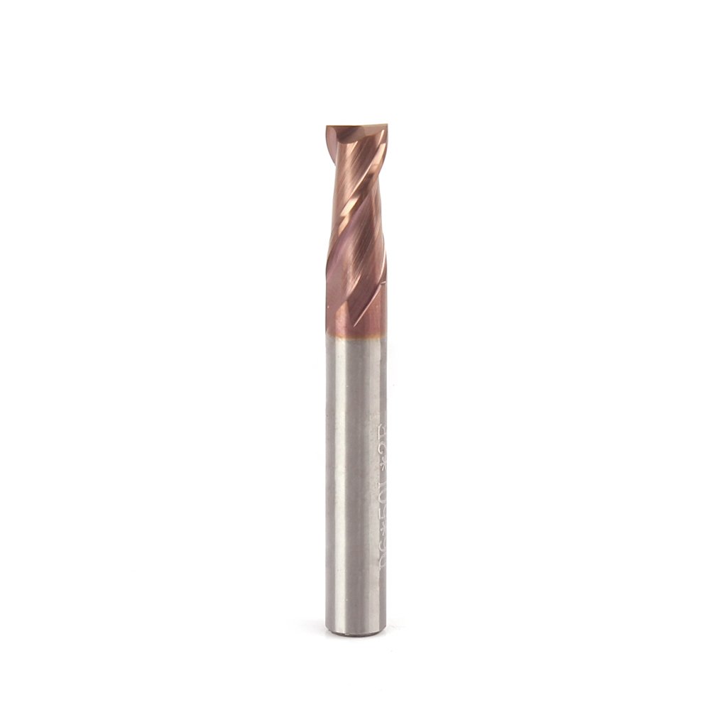 2 Flutes Solid Carbide Flat End Mill for Steel Machining