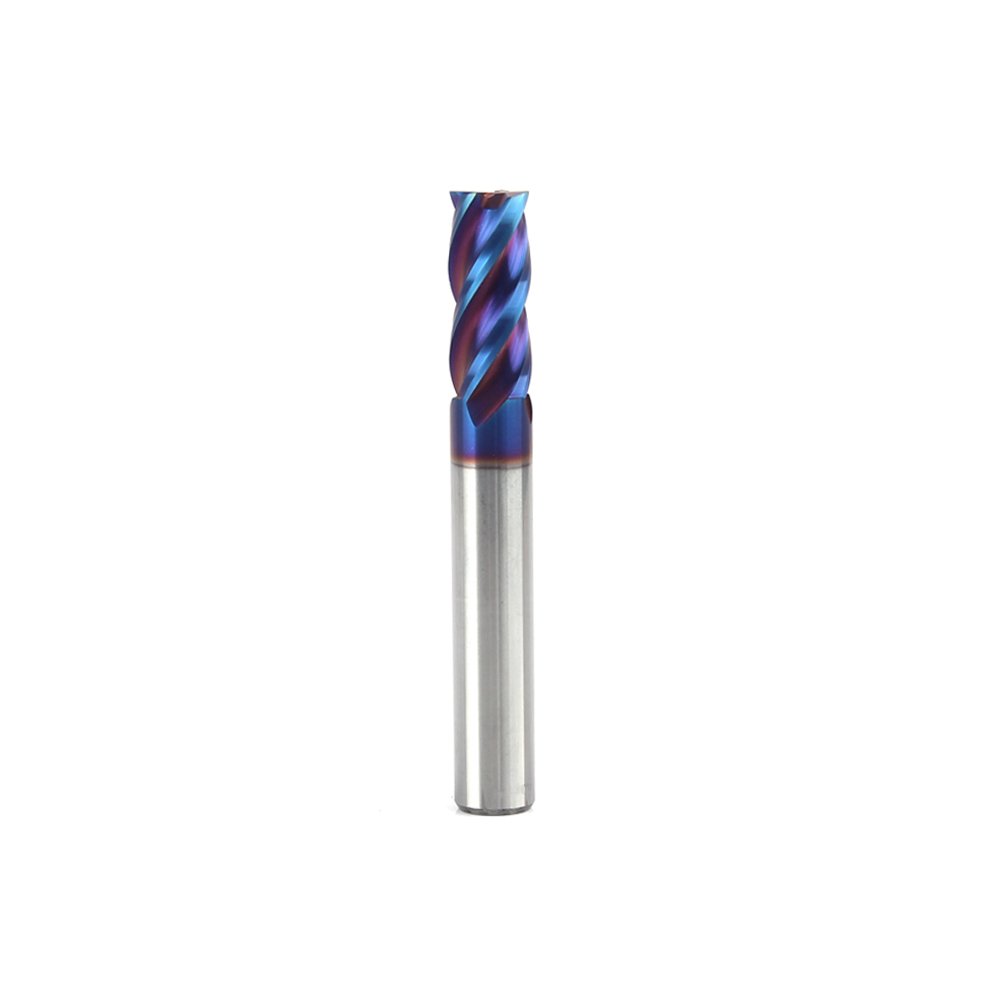 Solid Carbide Corner Radius End Mill for CNC Stainless Steel Milling