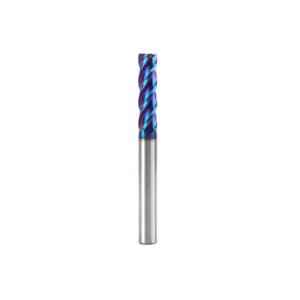 4 Flutes Solid Carbide Corner Radius End Mill for Steel Machining