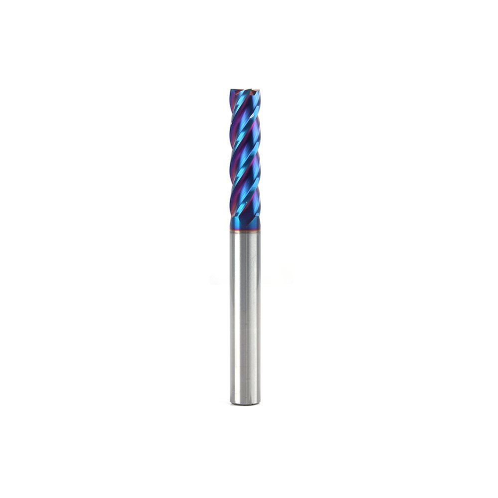 4 Flutes Solid Carbide Corner Radius End Mill for Steel Machining