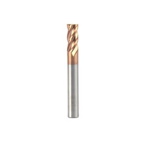 4 Flutes Solid Carbide Flat End Mill for Steel Machining